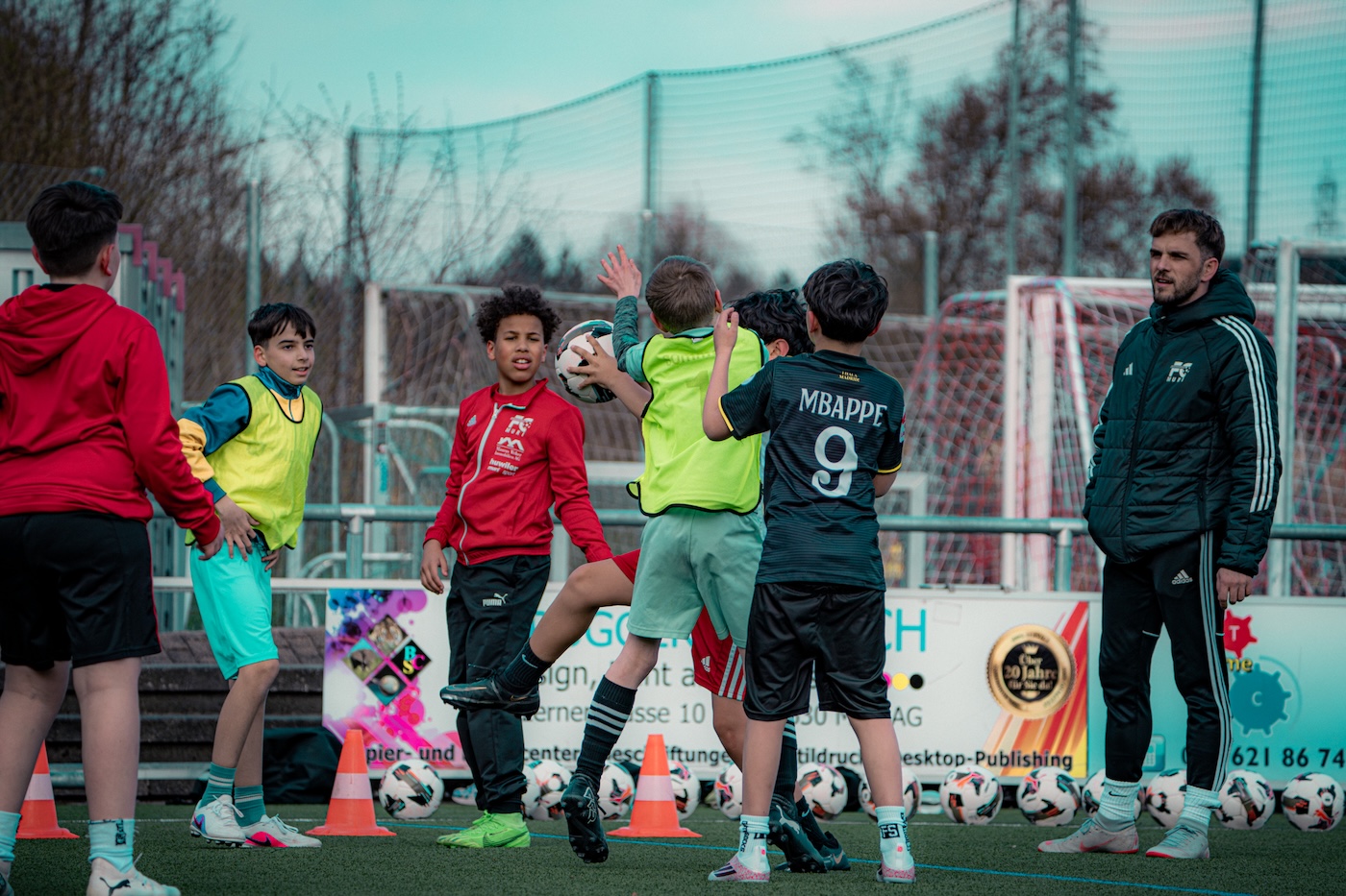 Teamtraining mit mehreren Spielern