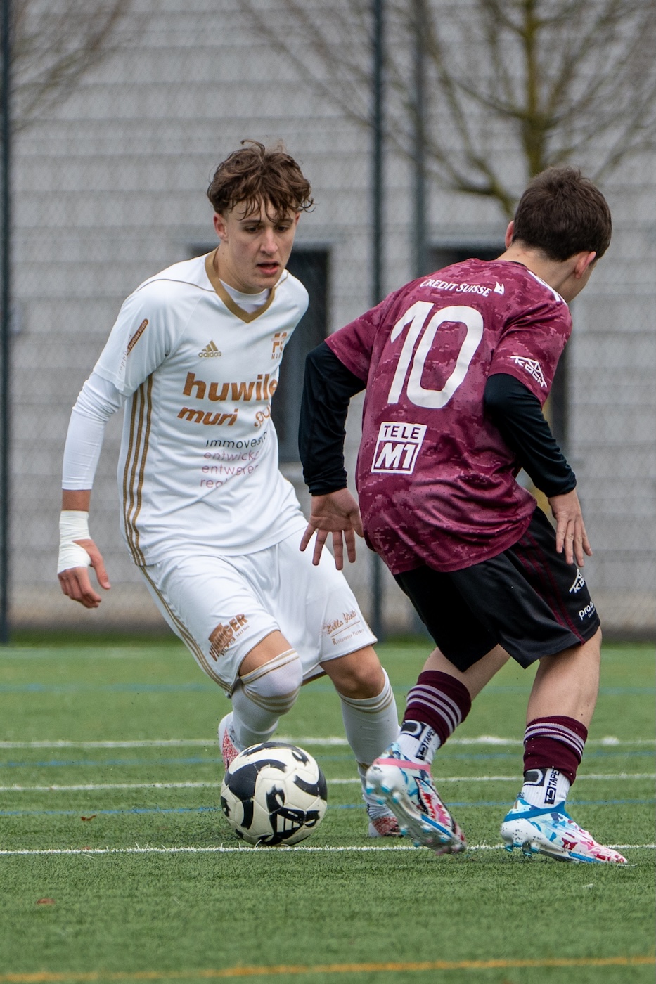 Fussball Duell